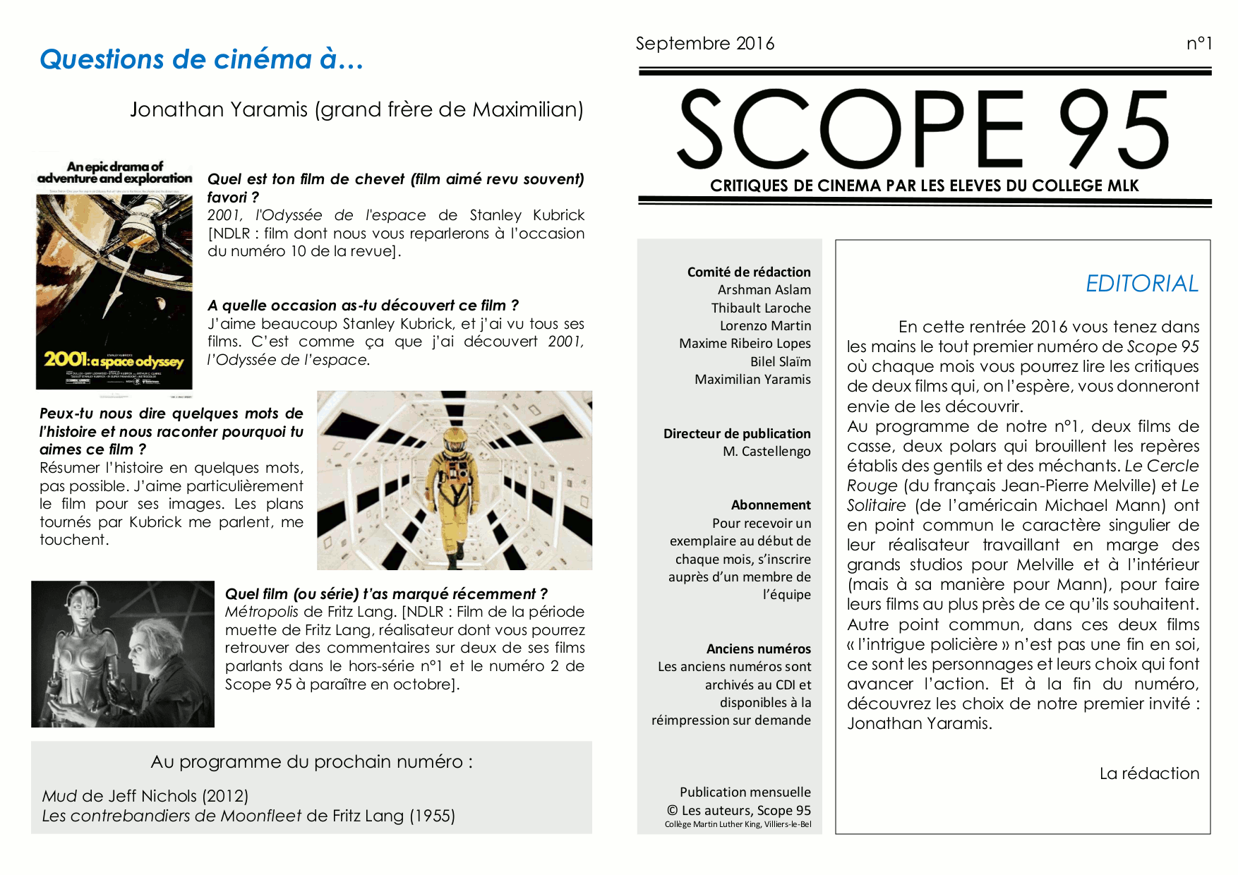 SCOPE 95 n°1 - 09.16